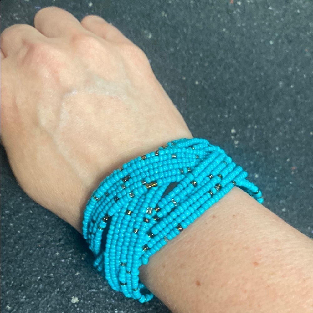 Turquoise Beaded Bracelet